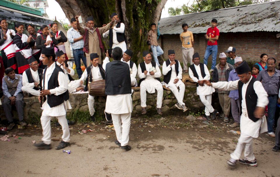 Dancing music folk-dance