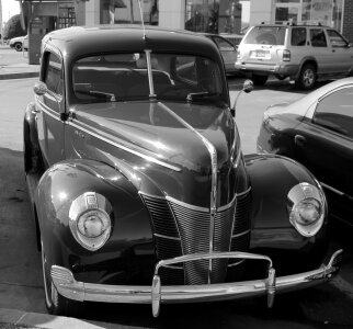 Restored car vehicles auto