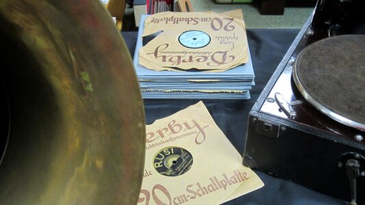 Instrument record phonograph