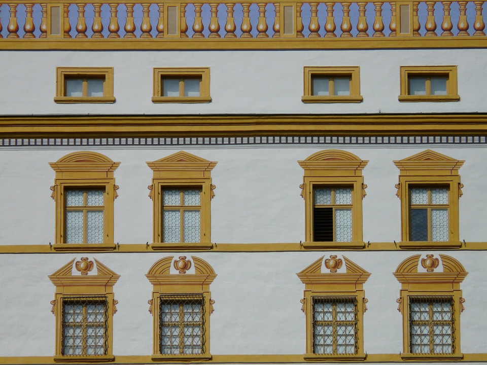 Front window castle passau