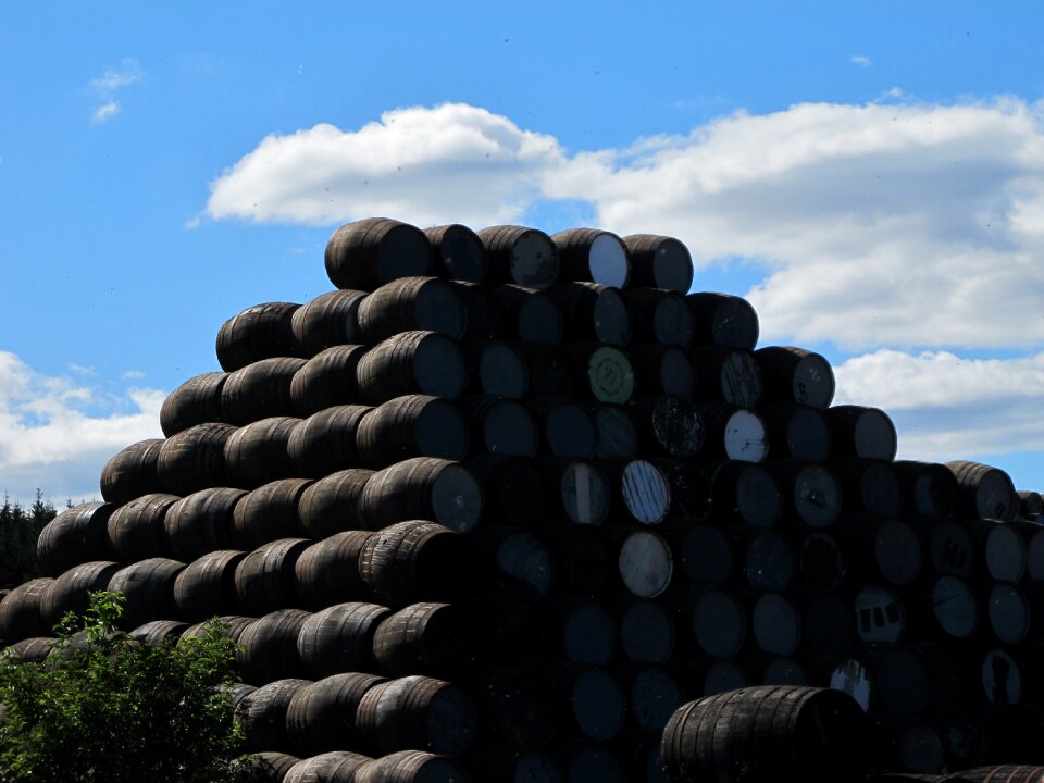 Barrels beverages storage