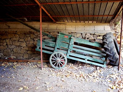 Agriculture shopping cart harvest