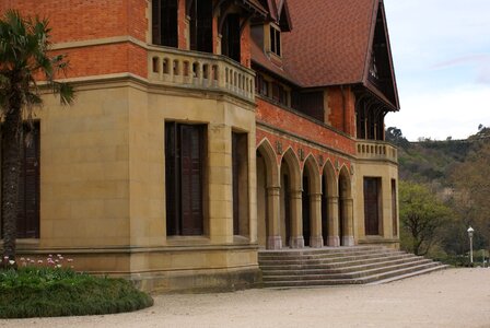 Architecture summer palace san sebastian