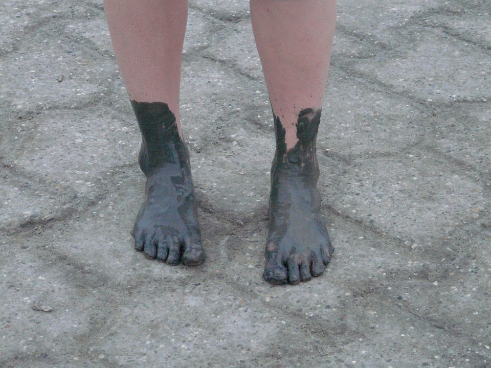 North sea feet dirty