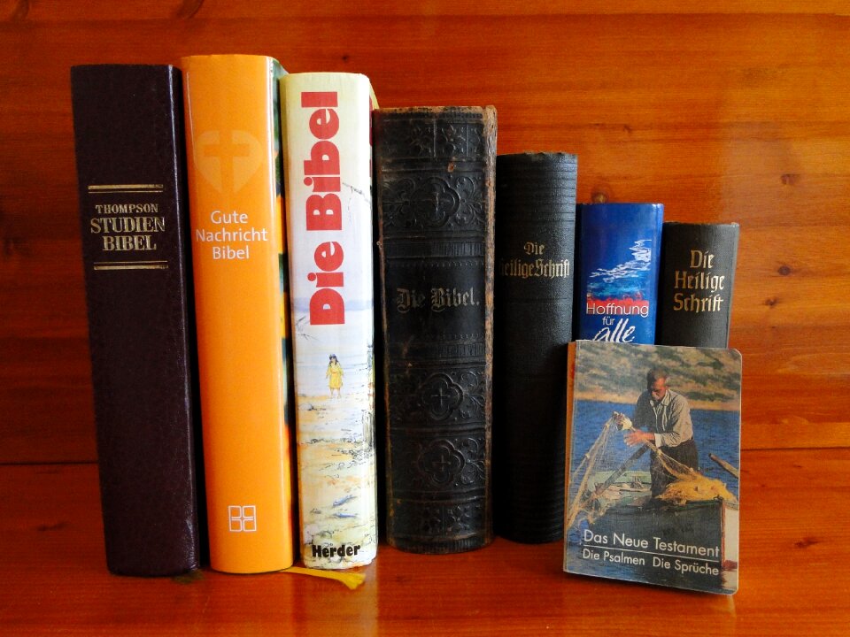 Holy biblical books
