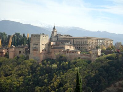 Alahambra granada spain photo