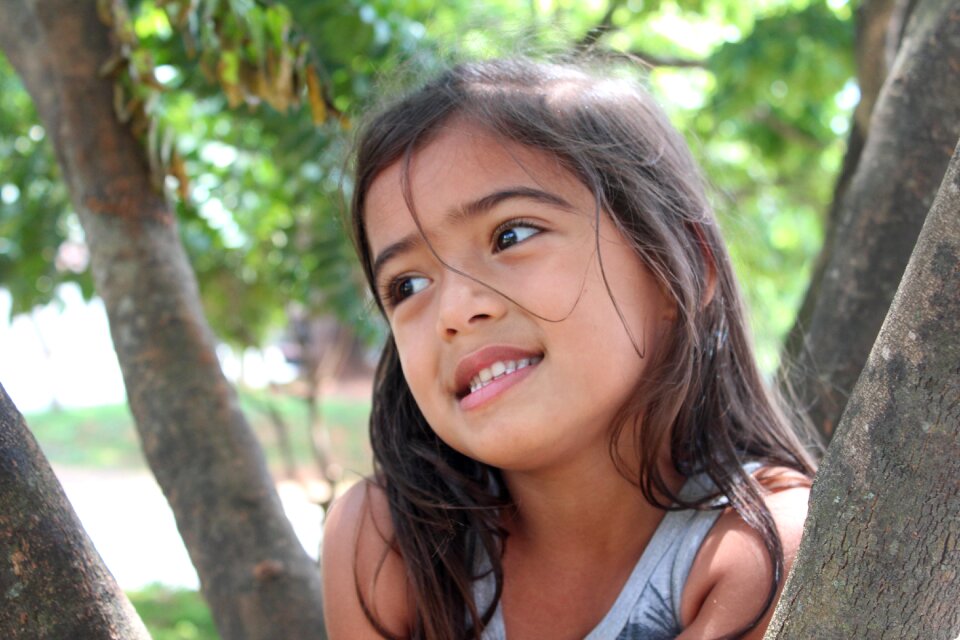 Linda child smile