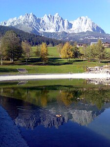 Mountains bergsee water