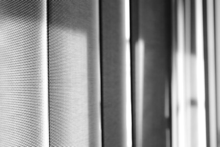 Abstraction ties louver