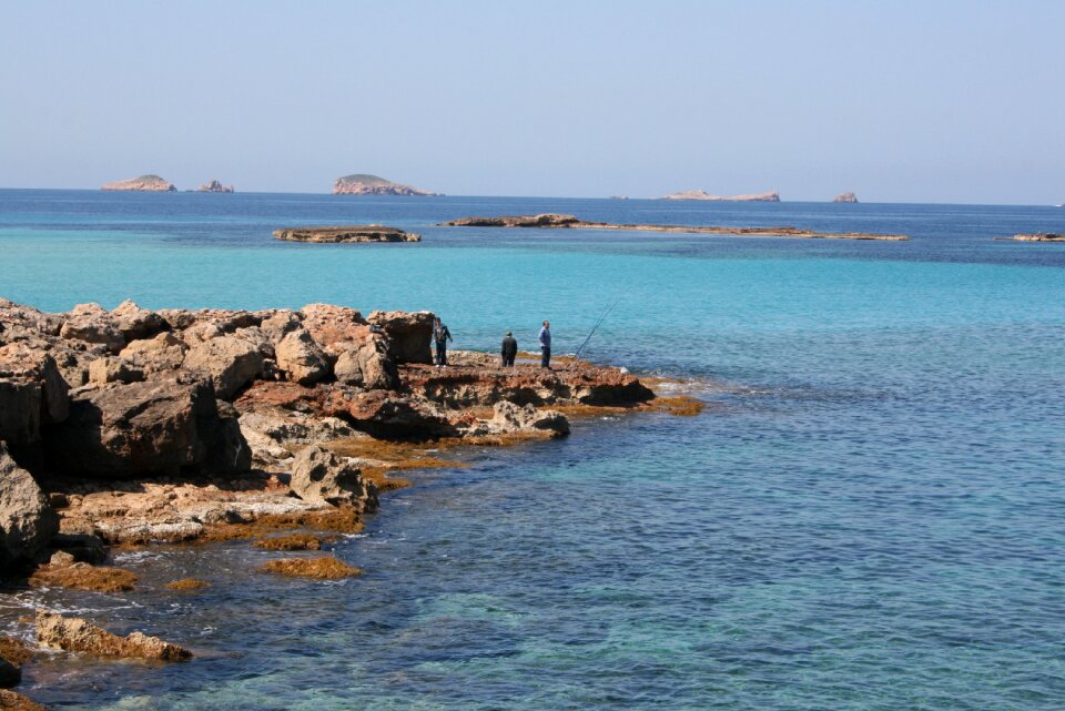 Beach cala comte angler
