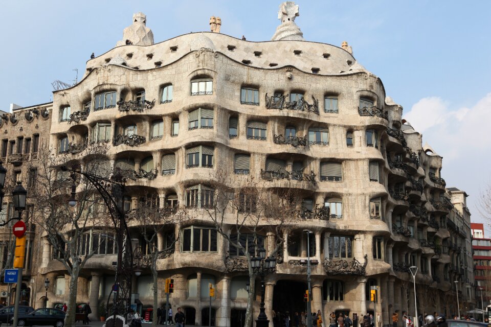 Architecture city building