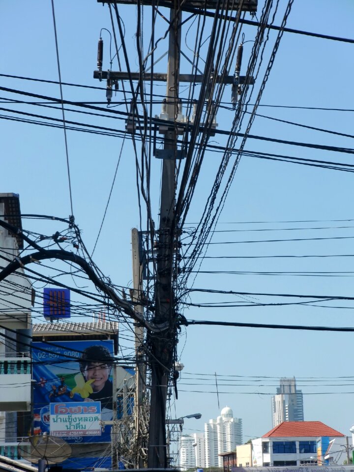 Line electricity power line