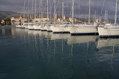 Dalmatia trogir port photo