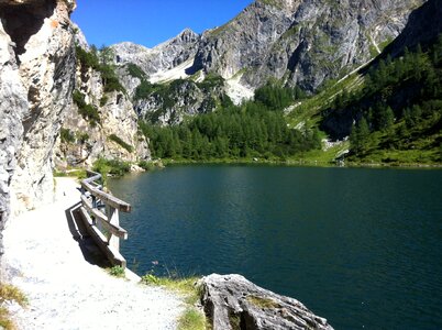 Austria tappenkarsee bergsee photo