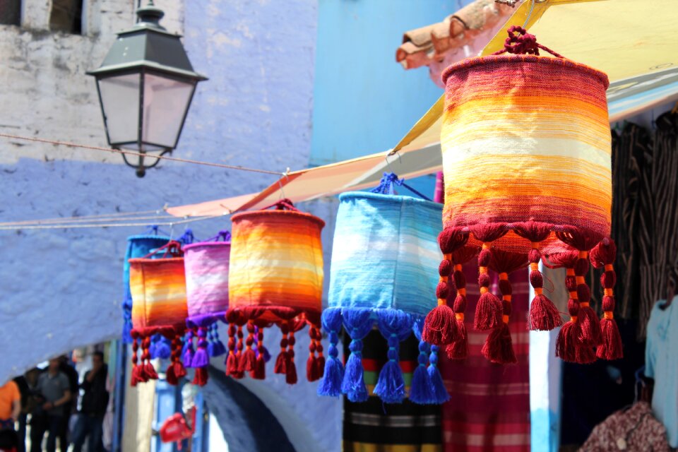 Morocco chefchaouen crafts