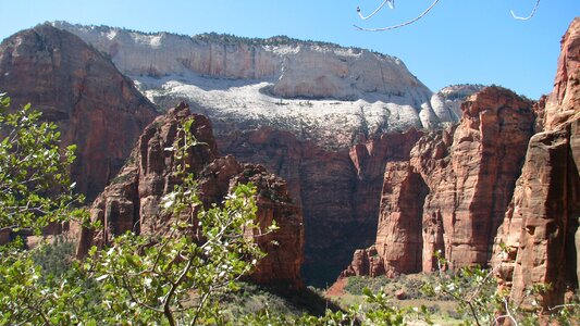 Hiking mountain strong photo