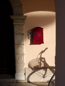 Mailbox red shadow