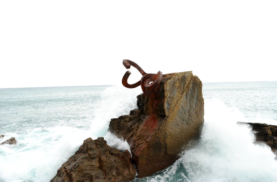 Comb of the wind san sebastian sea