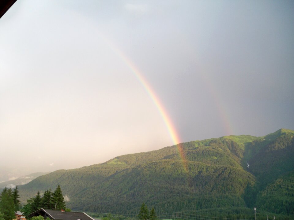 Double rainbow double natural spectacle