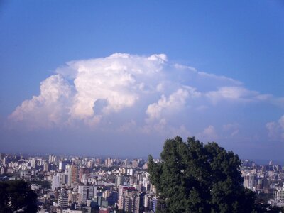 Buildings porto alegre afternoon