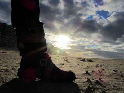 Boot beach belgium