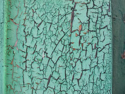Weathering lackabplatzer old wood