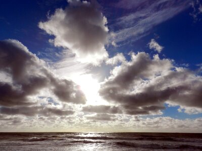 Infinity horizon clouds
