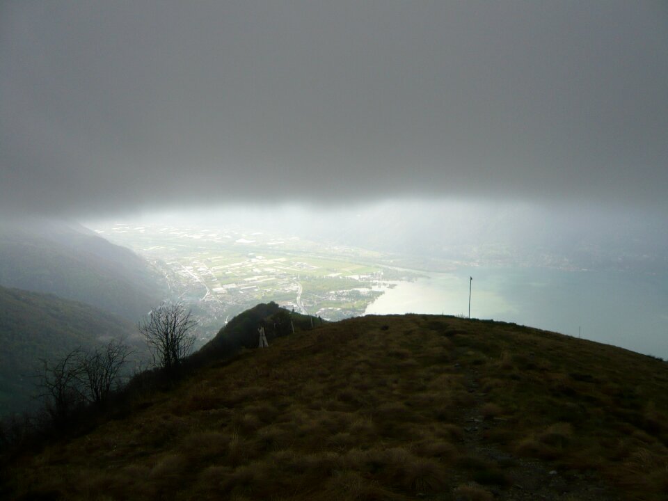 Weather clouds mountain