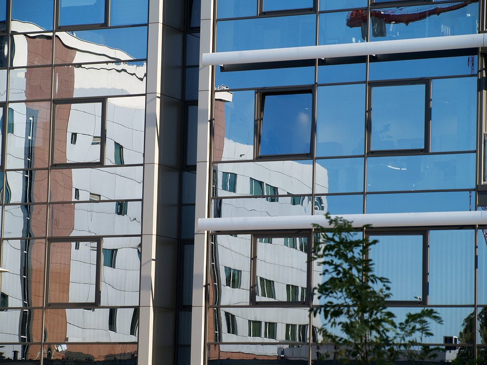 Façades the addition of glass