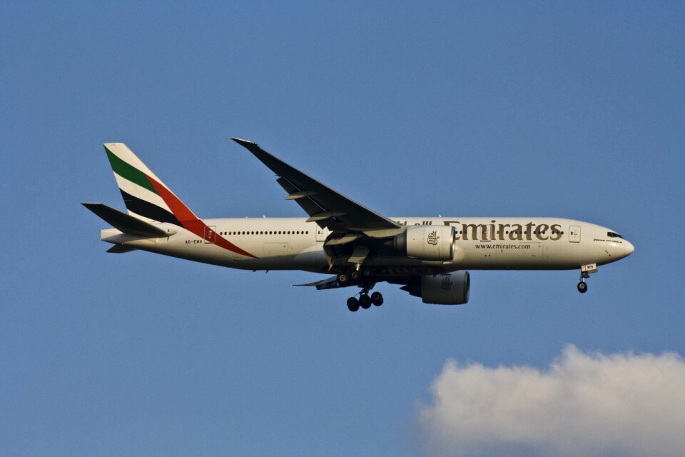 Transport flying sky