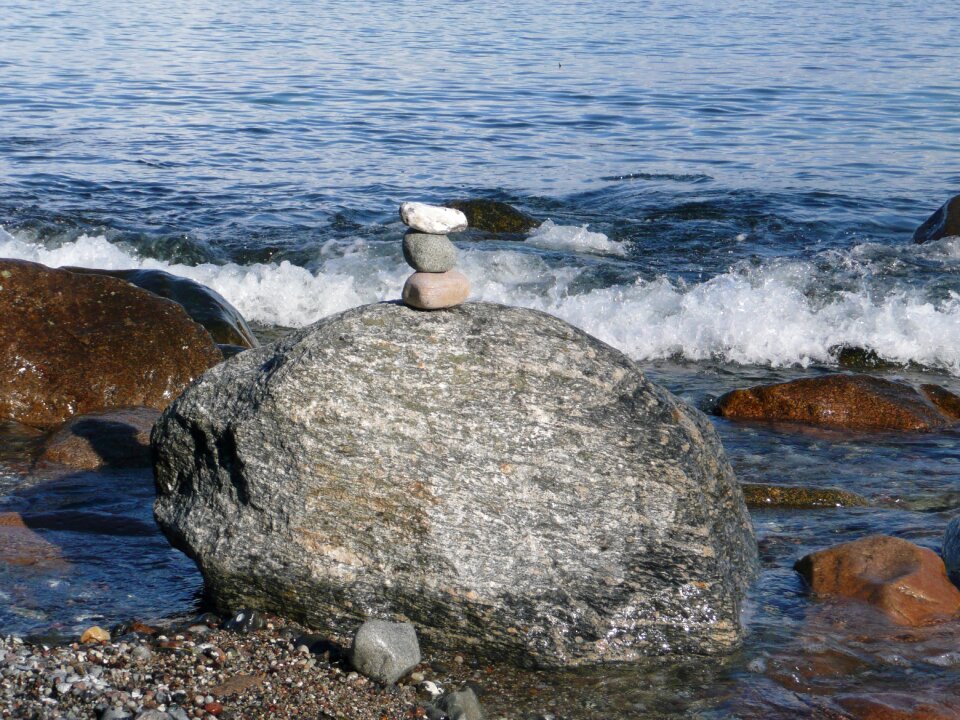 Rock nature rest