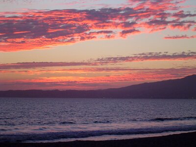 Ocean clouds sea photo