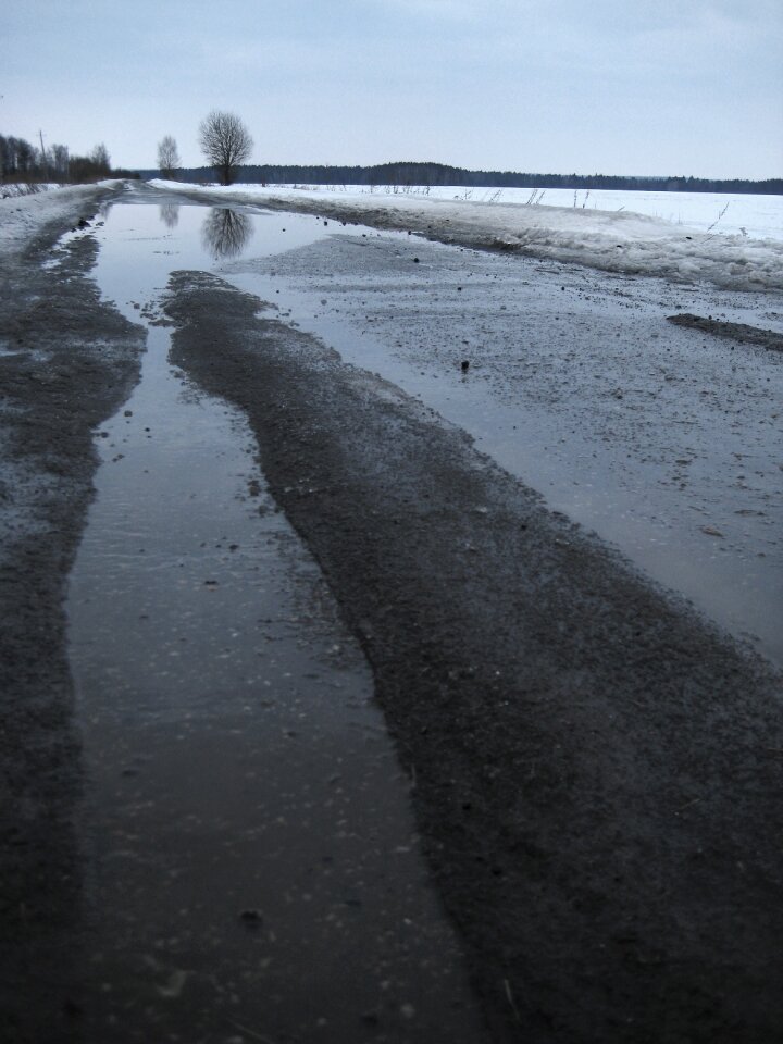 Water snow