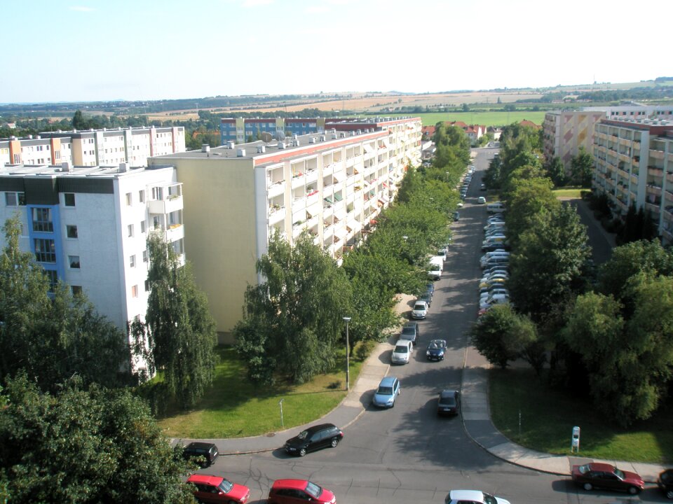 Bird's eye view prefab bismarck tower