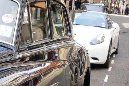 Polished shiny auto