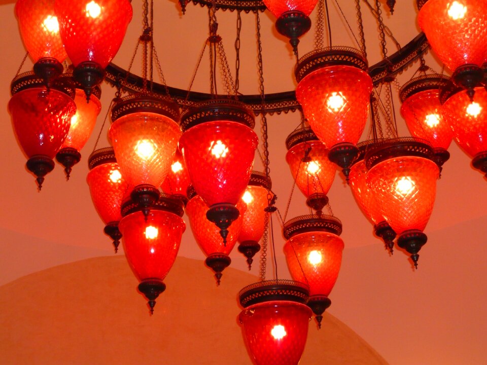 Arabic moorish ceiling lamp