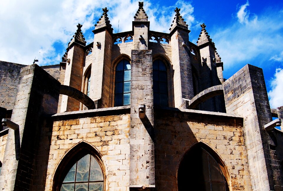 Church architecture arches
