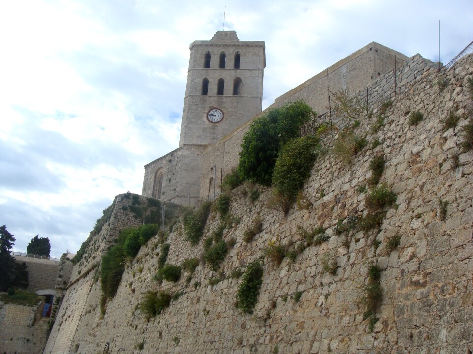 Clock tower building stones