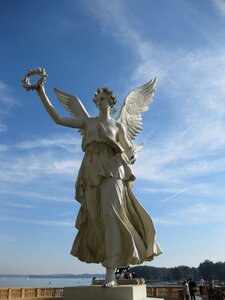 Stone sculpture female photo