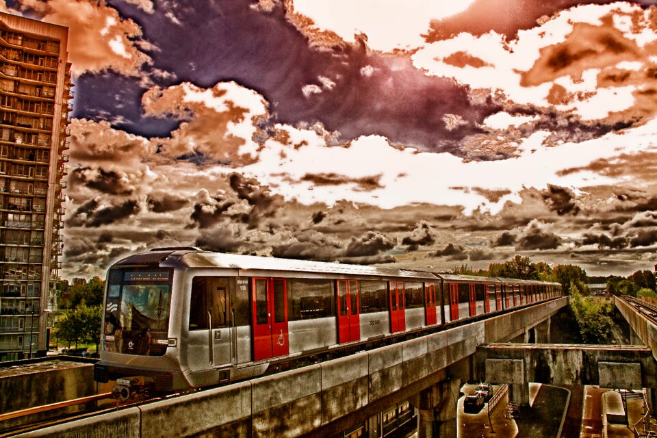 Depot railway mass transit