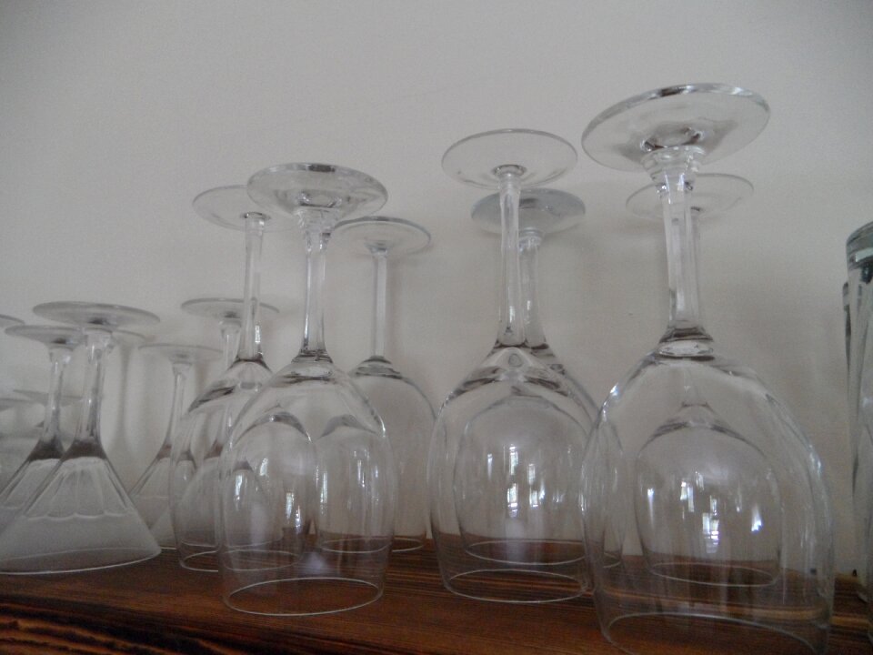 Glass clear transparent
