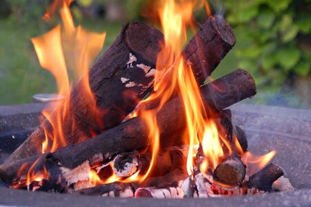 Brasero heat wood
