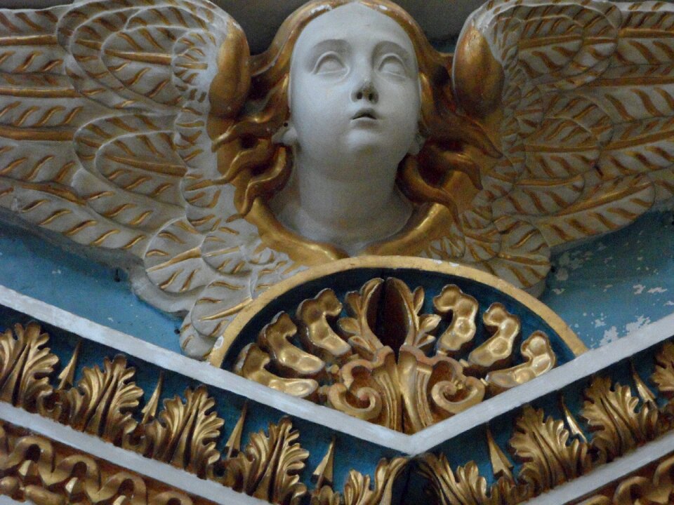 Pompous church gold