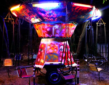 Lights fun swing