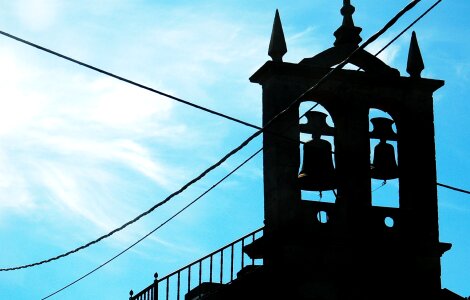 Campaign bell tower sky