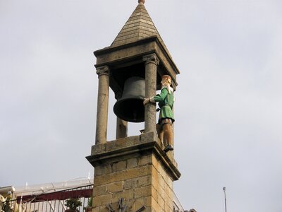 Sculpture grandpa mayorga plaza