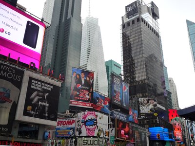 Nyc broadway time square photo