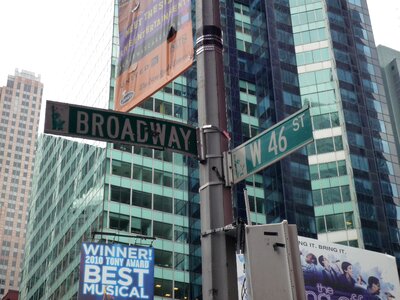 Nyc broadway time square photo