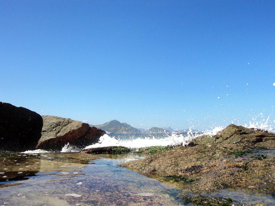 Paradise wave blue
