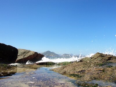 Paradise wave blue